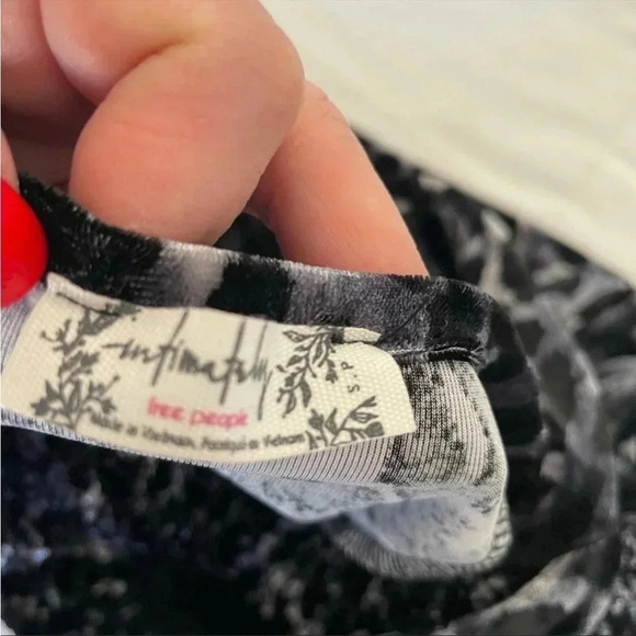 Free People Virgo Moon velvet animal print mini dress - Picture 8 of 11